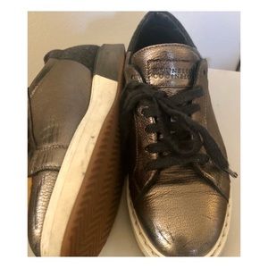Italian Leather Designer Sneakers size 7